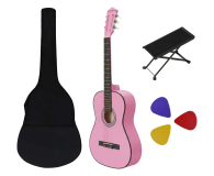 MusicMate Gitara klasyczna MM-G17 ClassicPink - 1588159 - zdjęcie 11